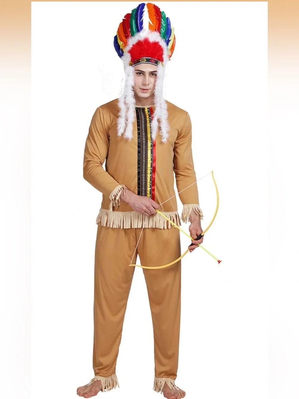 Tan Native-Inspired costume
